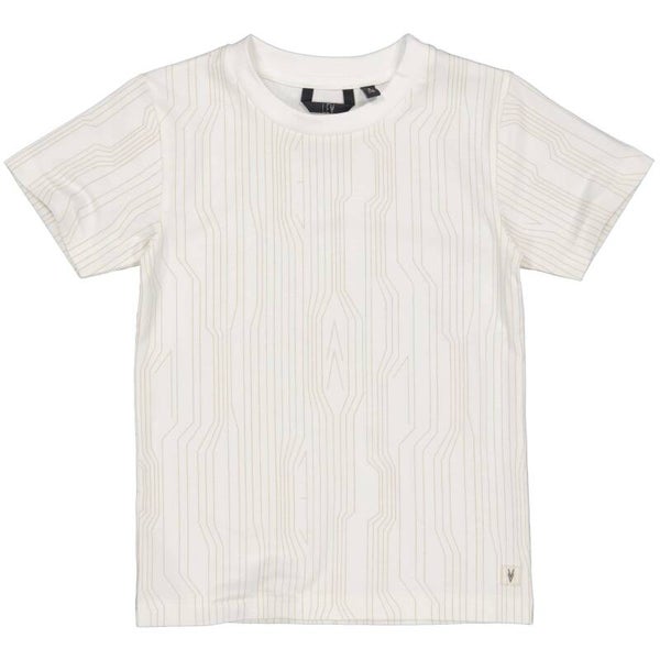 -50% Levv T-shirt met lijnen Sean
