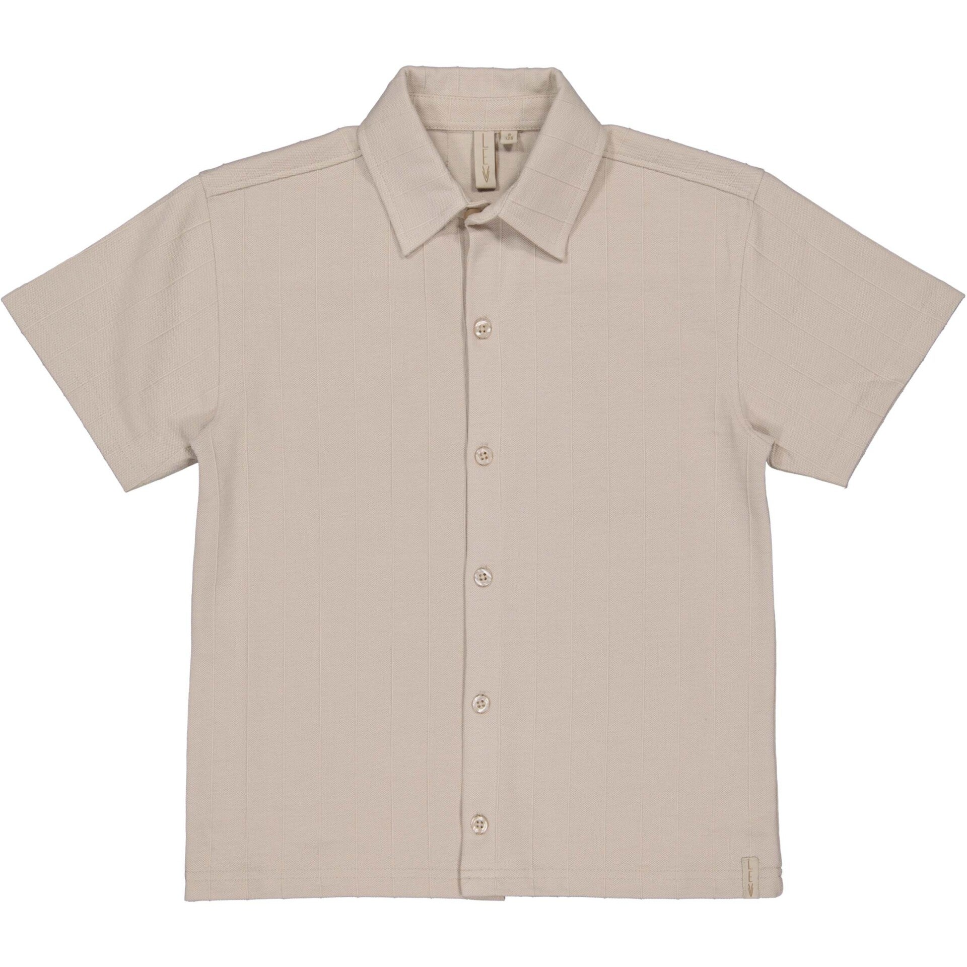 Levv Beige overhemd Brent