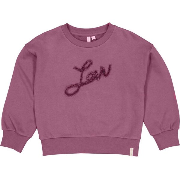 Levv Donkerroze sweater Deena