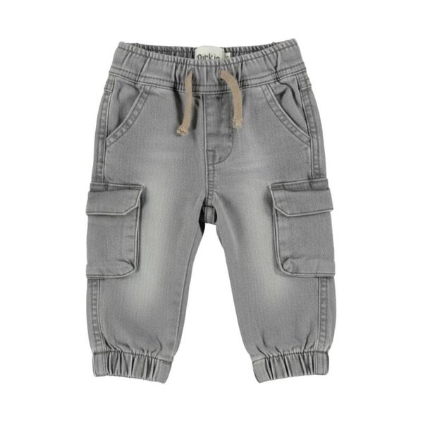 Dirkje Grijze jeans jogger fit