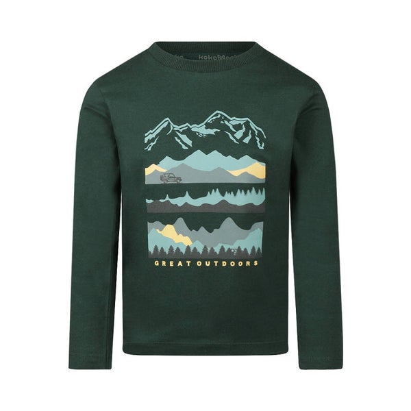 Koko Noko Donkergroene longsleeve