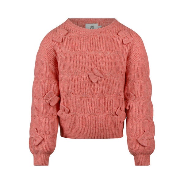 Koko Noko Gebreide roze sweater