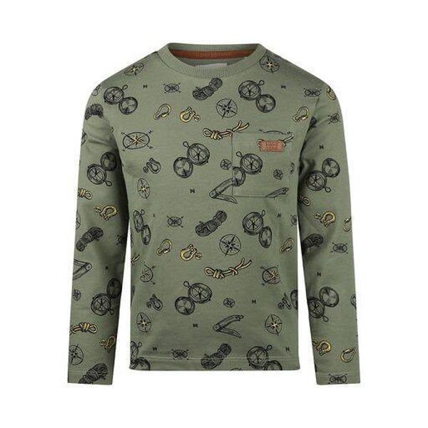 Koko Noko Groene longsleeve met print