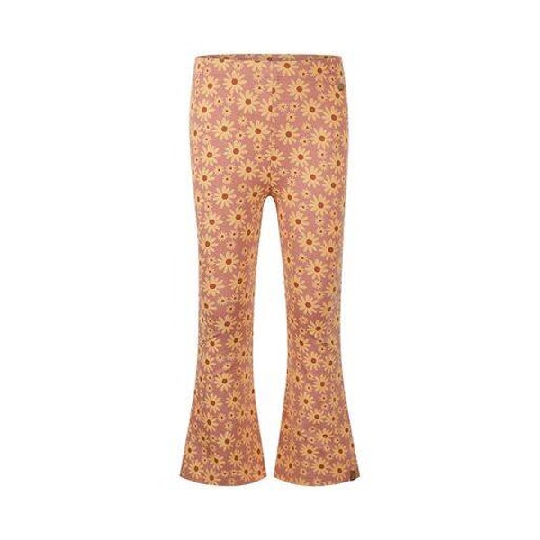 -50% Koko Noko Oudroze bloemetjes flared broek