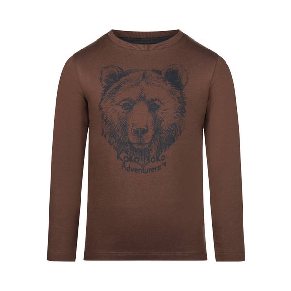 -50% Koko Noko Bruin shirt met beer