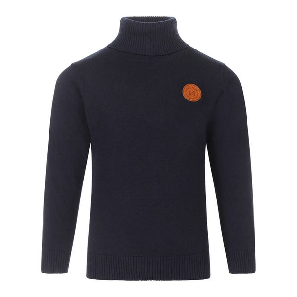 -20% Koko Noko Donkerblauwe col trui