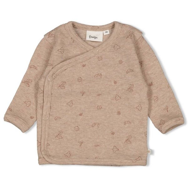 Feetje Overslagshirt rib AOP - Fall Favorites