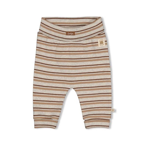 Feetje Broek rib met streep - Tiny Timber Tales