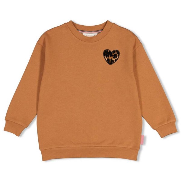 Jubel Sweater met backprint relaxed fit - City Chic