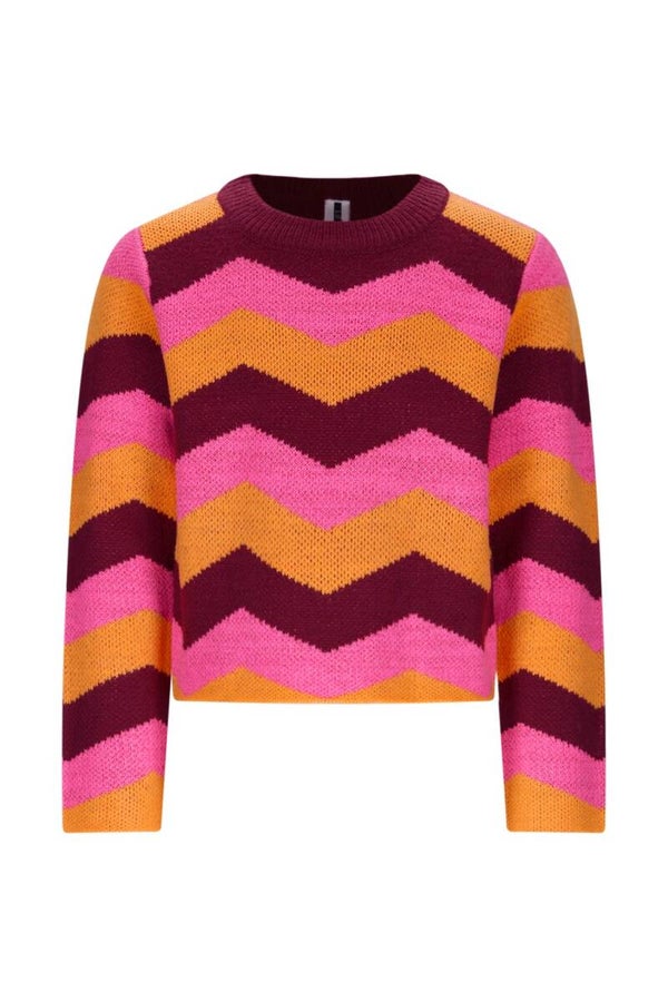 B.Nosy Gebreide zigzag sweater Kendall