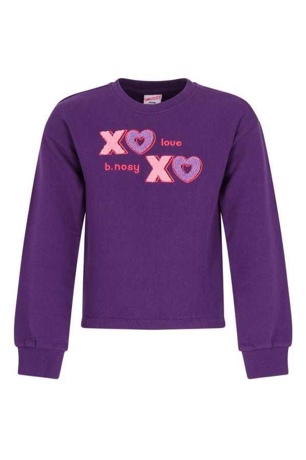 B.Nosy Paarse sweater Shelly