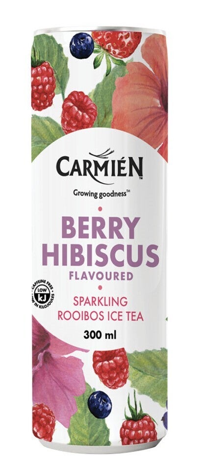 Berry Hibiscus Sparkling Ice Tea (300ml)