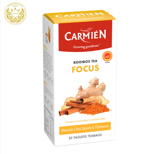 Focus with Masala Chai and Turmeric (20 Teabags)