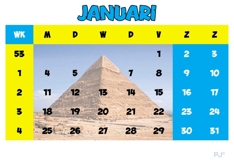 A4.L. Kalender 2027_7.Wonderen