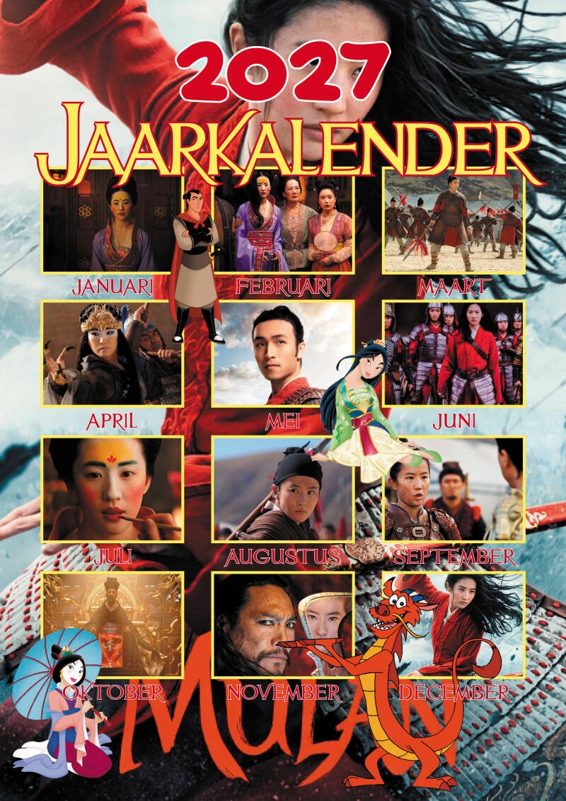 Mulan Kalender 2027