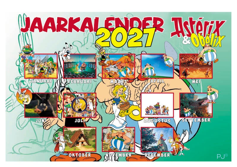 Asterix & Obelix Kalender 2027