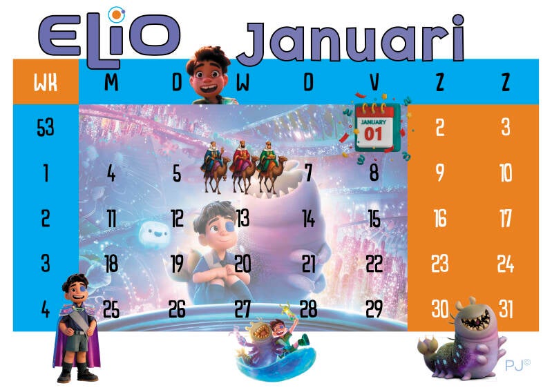 Elio Kalender 2027