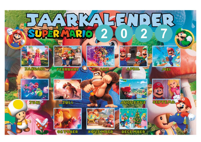 SuperMario Kalender 2027