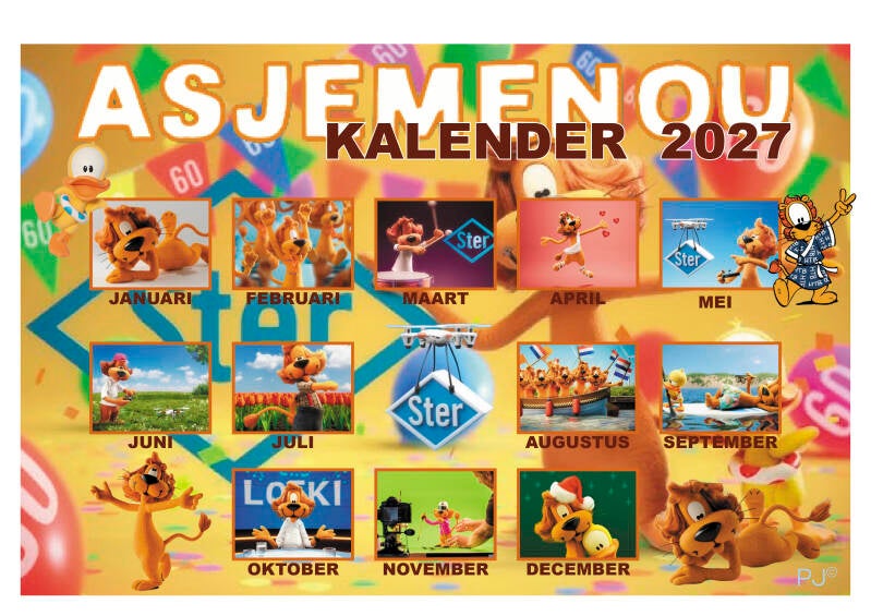 Asjemenou Kalender 2027