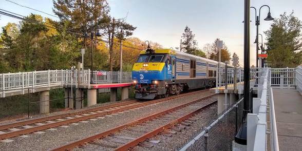 Amtrak train to ...