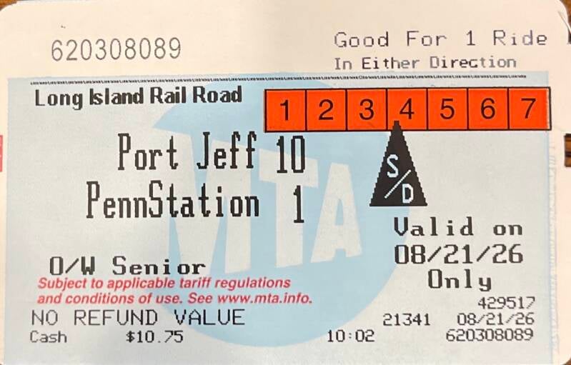 Ticket to ....