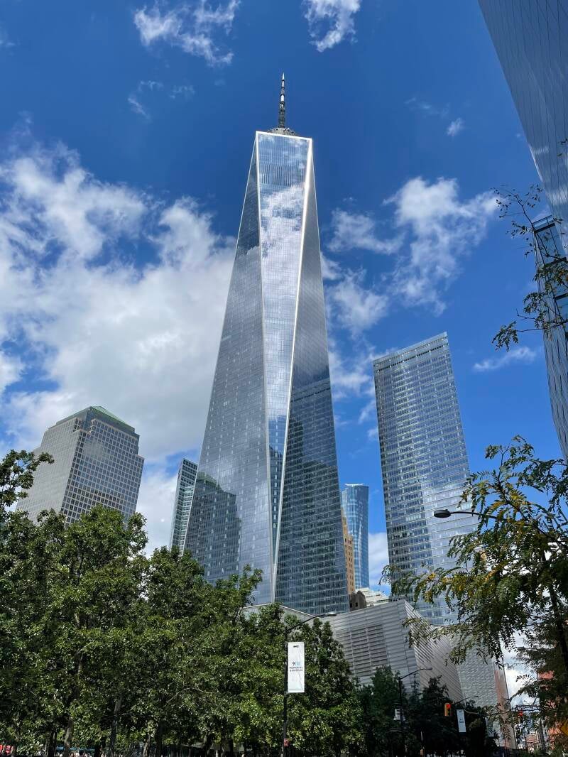 Het nieuwe "One World Trade Centre"