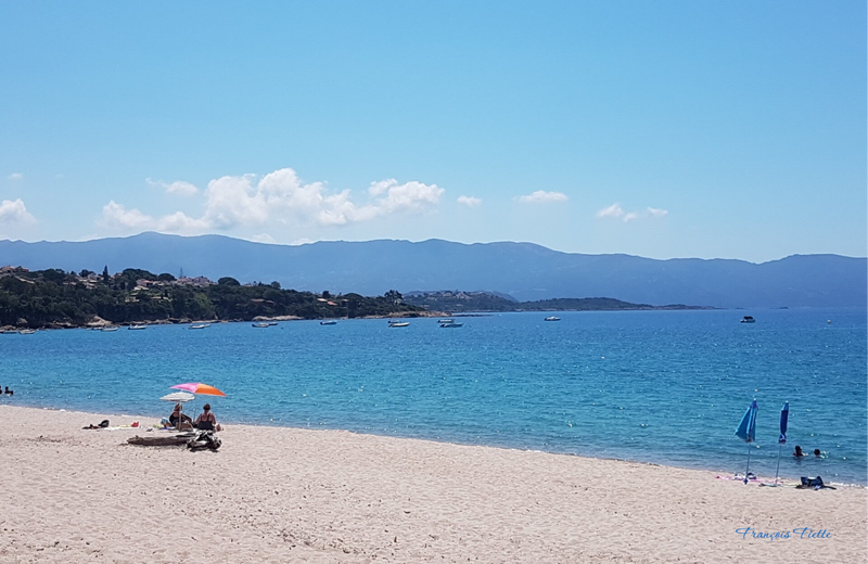 Plage de Sagone (juil. 2022) – Photo © François Fiette.