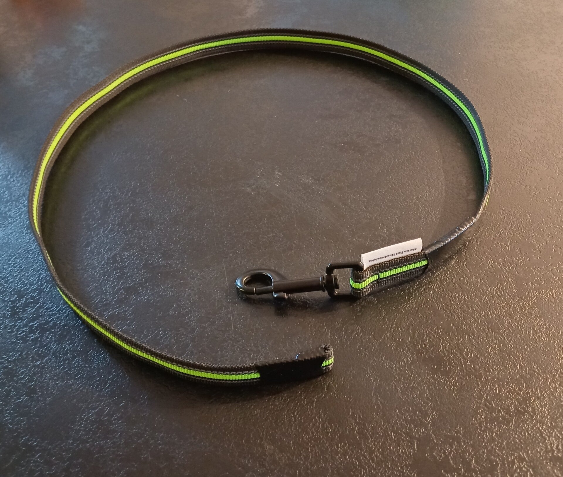 Führleine ohne Handschlaufe, gummiert