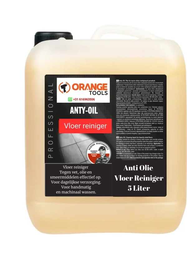 Anti Olie Vloerreiniger 5 Liter