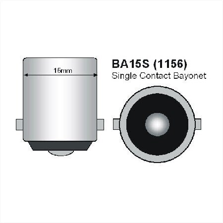 H21W 12V 21W BA15S | 10 stuks