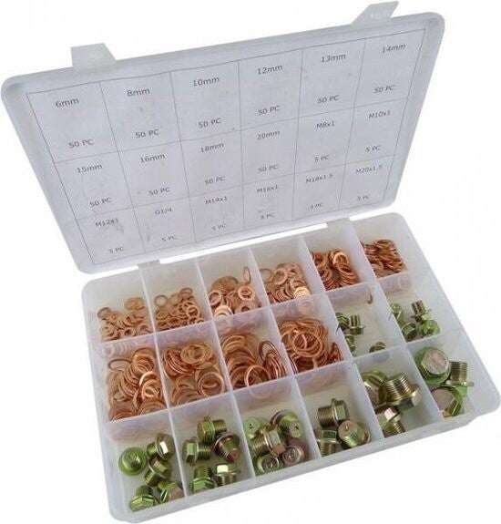 Carterplug & Koperring | 534-delig