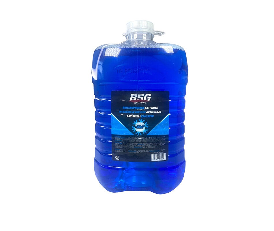 Ruitensproeiervloeistof Blauw -22°C 5L | BSG