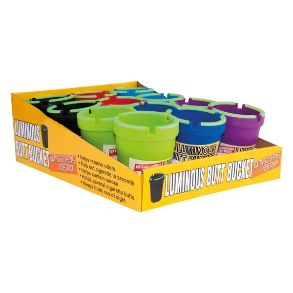 Display angelo ashtray for cars mix colors 12 pcs