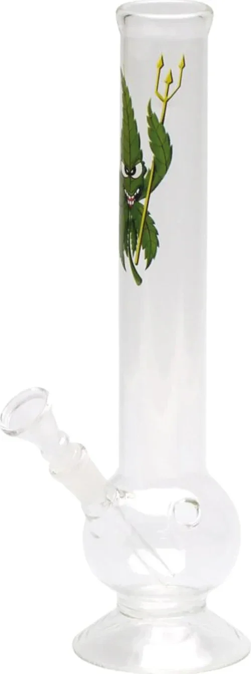 Glass Bong Devil Leaf 30 cm