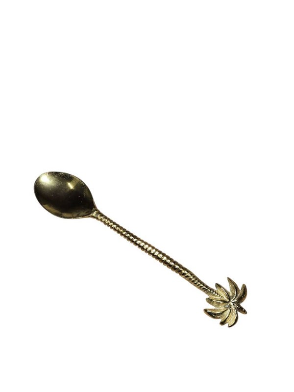 Cuillère en laiton palmier