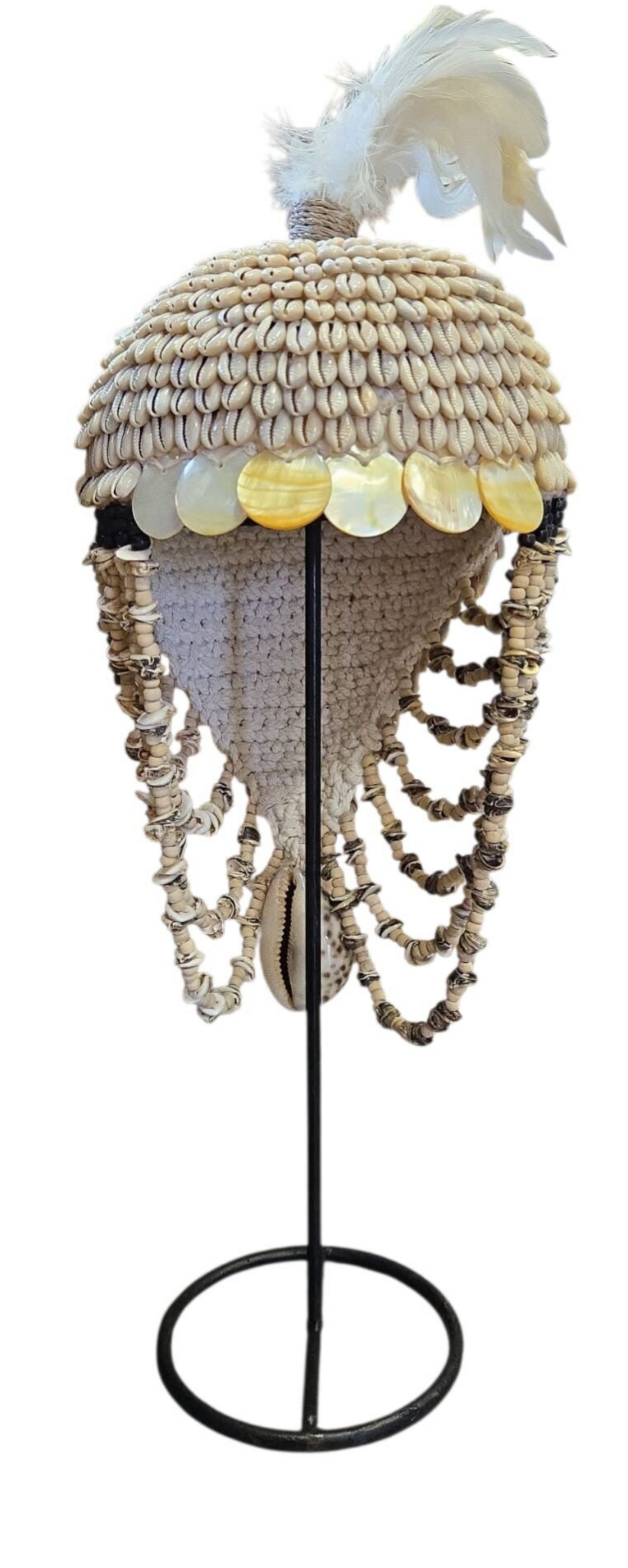 Masque décoratif tribal