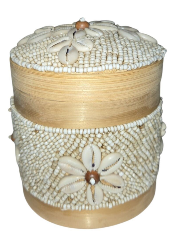 Boîte bambou & coquillages