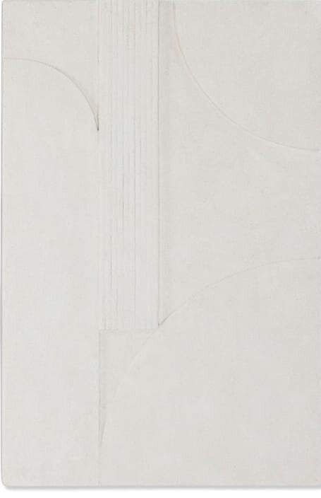 Tableau mural effet béton blanc – 80x120 cm