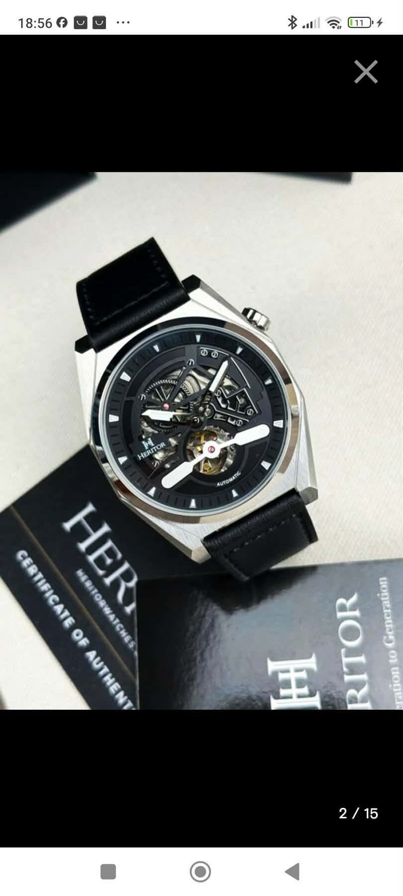 Mens heritor watch