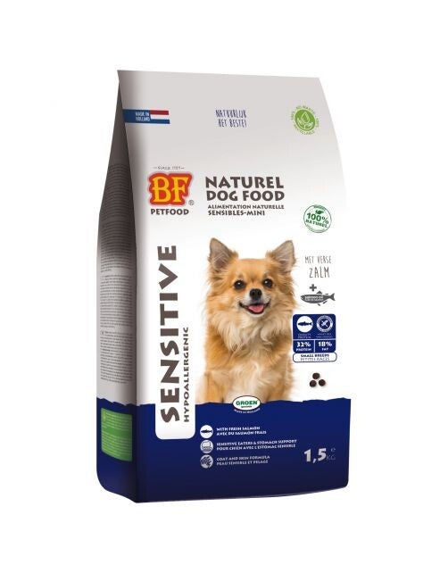 BIOFOOD Sensitive Small Breed  4x1,5Kg =6Kg  Hondenvoer