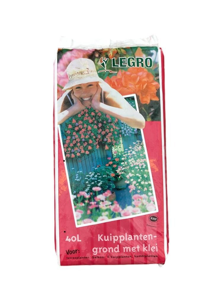 Kuipplantengrond + klei LEGRO 40 Liter