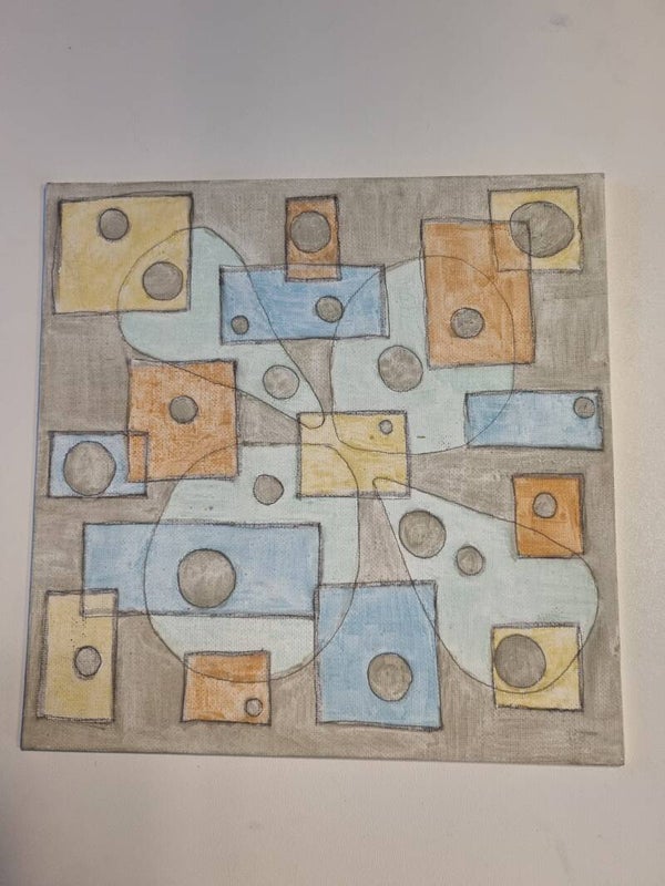 #093 - Kruispunt (25x25cm) canvas