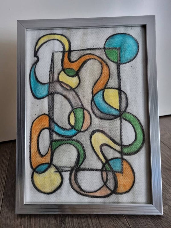 #213 - Vrije Vloei (pasteltekening, A4)