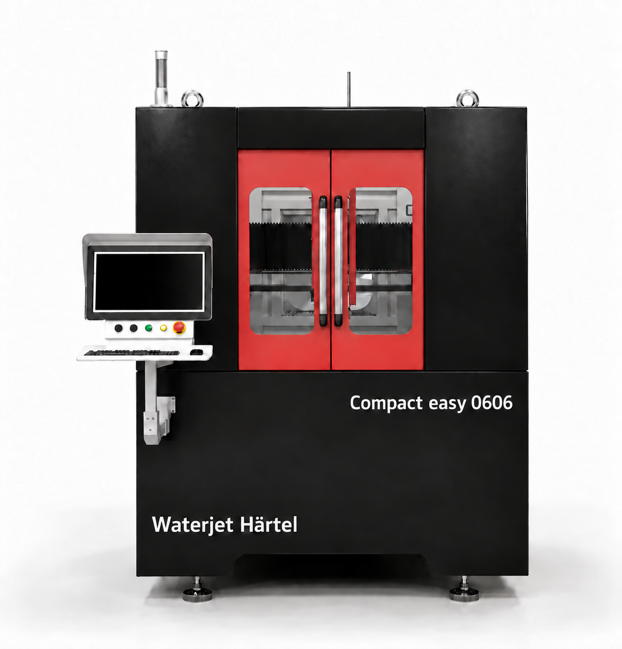 Compact Easy 0606 die Wasserstrahlschneidanlage für gelegntliche Einsätze.