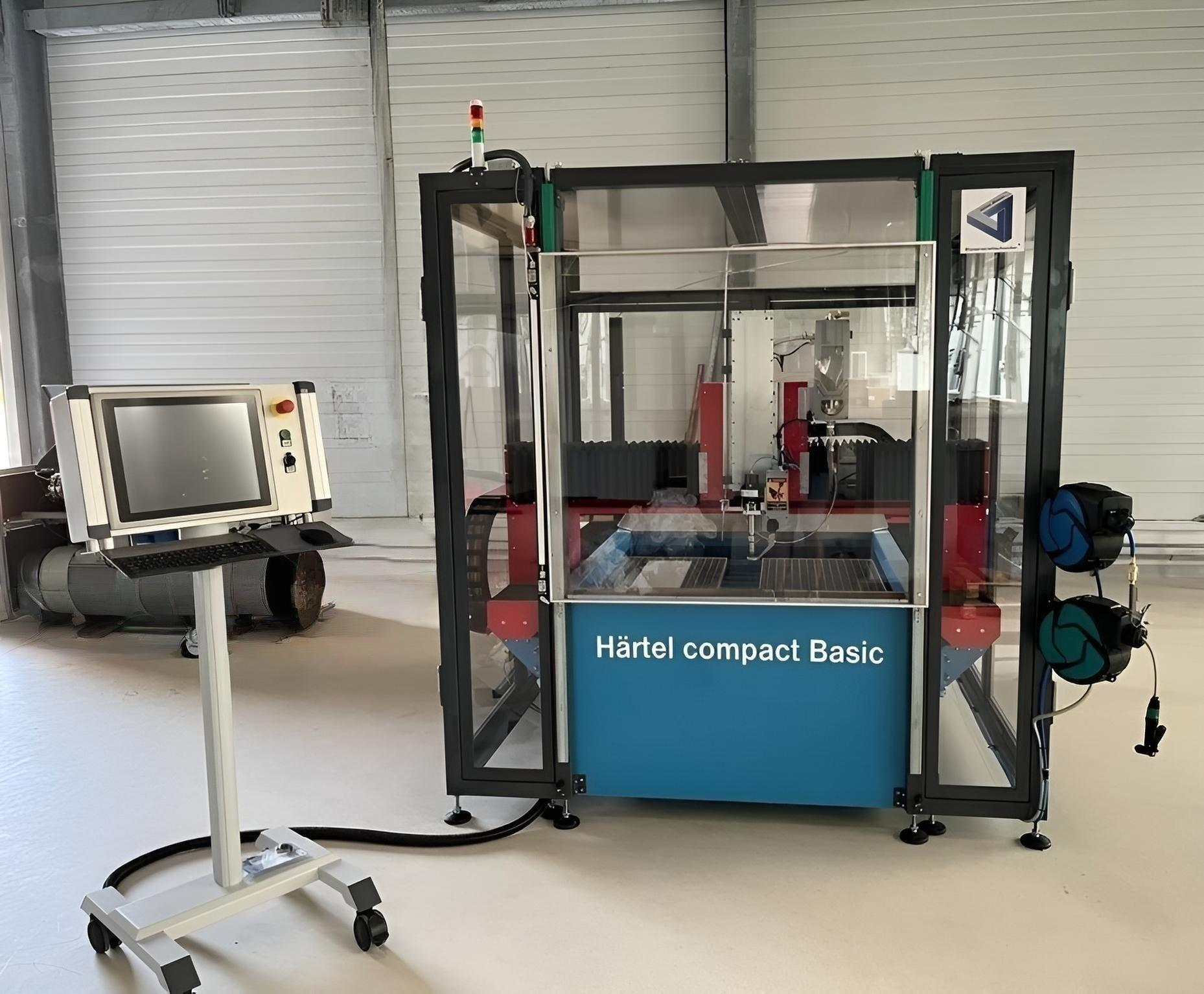 Compact Basic, 3 Achsen, Waterjet Härtel, Wasserstrahl-Schneidanlage, wasserstrahlschneiden,