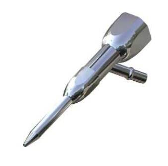 Schneidkopf mit Fokussierrohr und  Diamant Schneiddüse