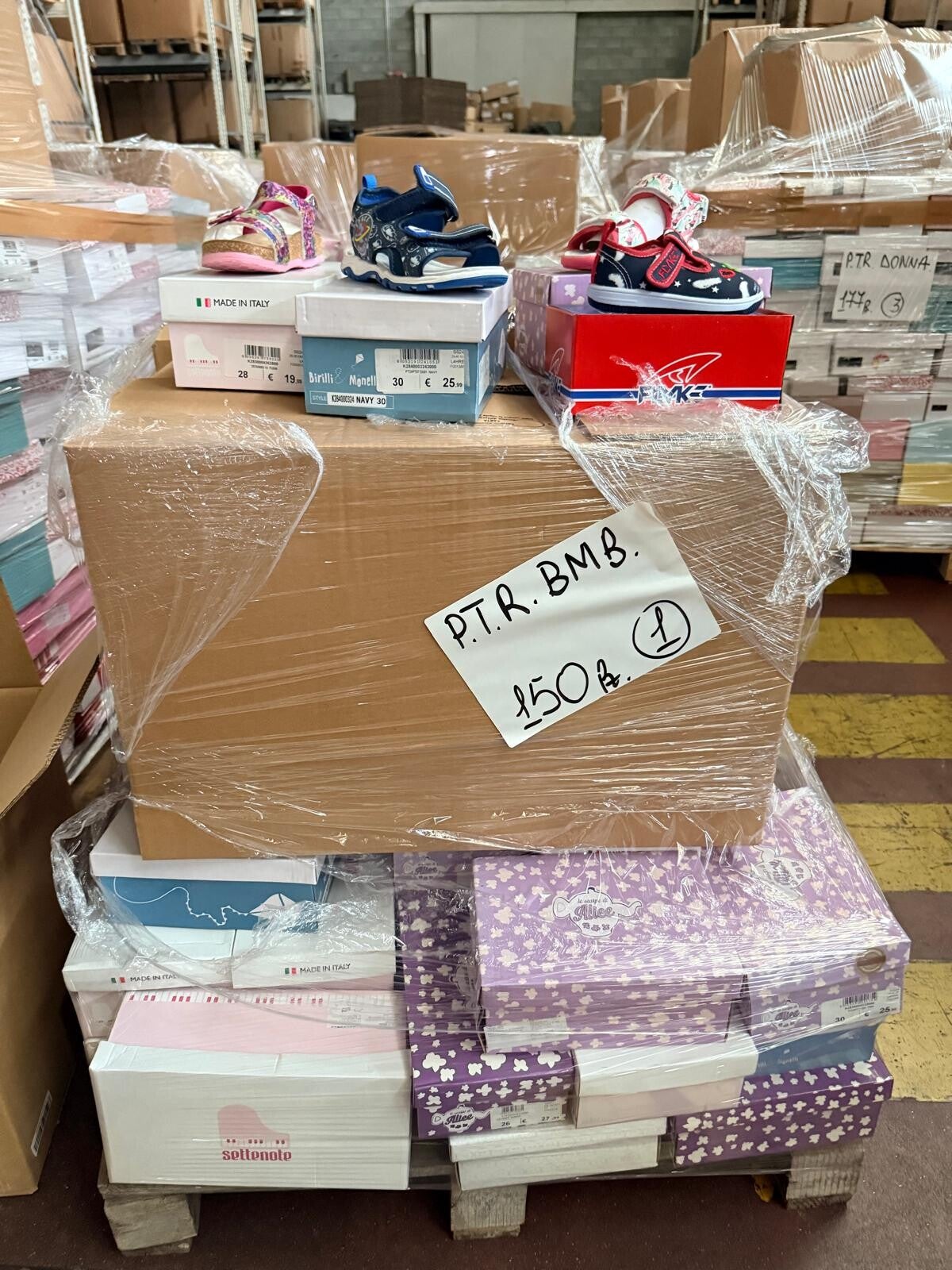 PAPERA SCARPE BIMBO 150