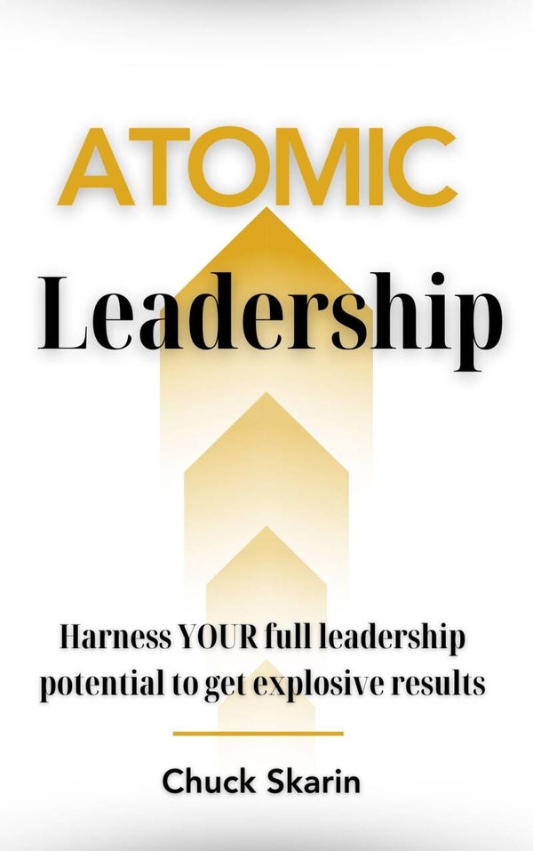 Atomic Leadership signed paperback book