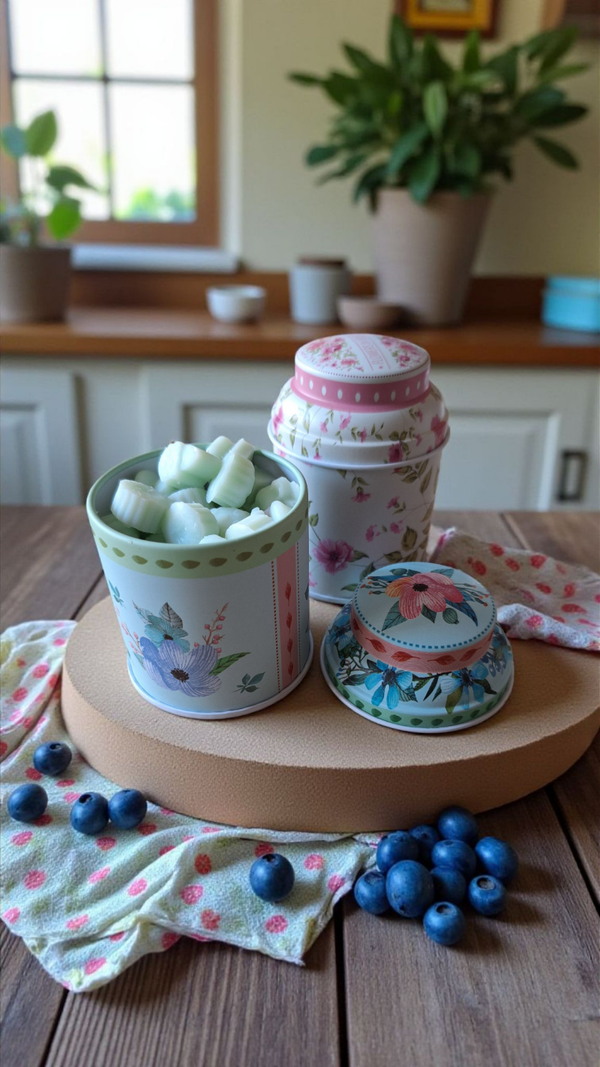 Blikje mini Blueberry Muffin