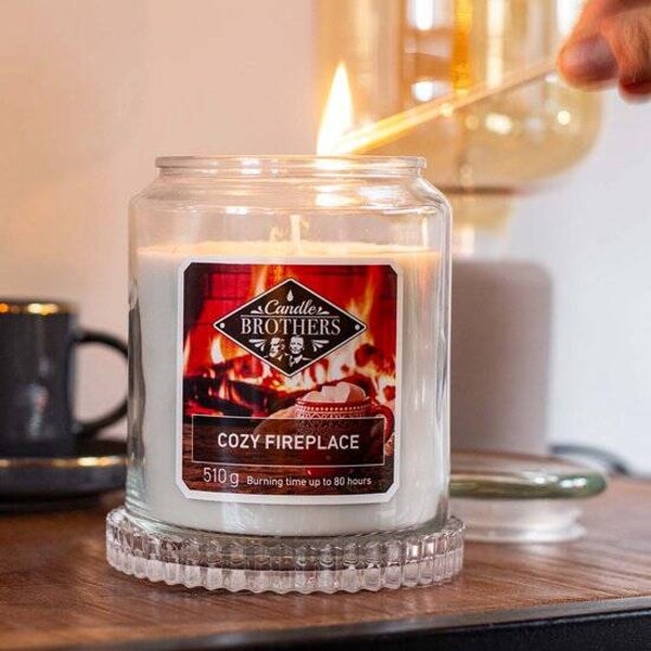Geurkaars Cozy Fireplace